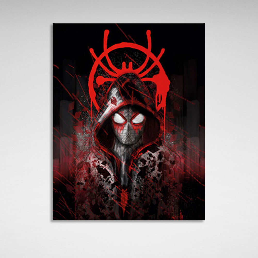 Spider-Man-Kunstdruck auf Leinwand