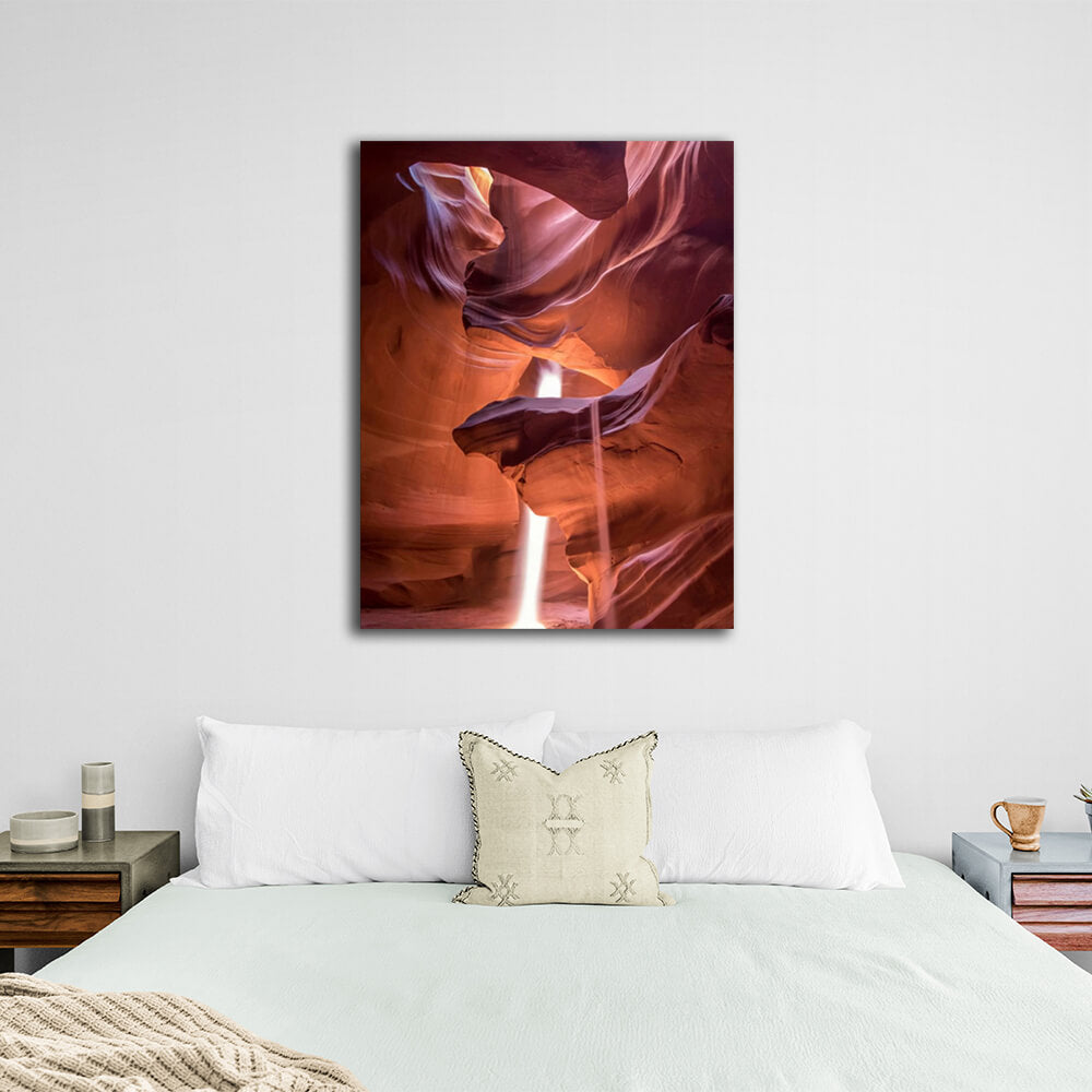 Kunstdruck auf Leinwand „Canyon Light“