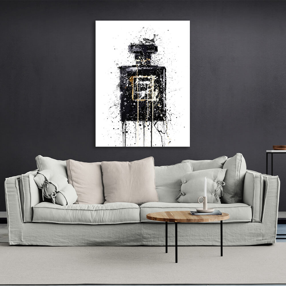 Interior Perfume Canvas Wall Art Print