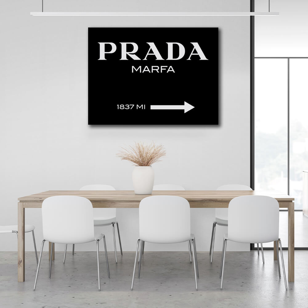 Interior Luxury black Canvas Wall Art Print