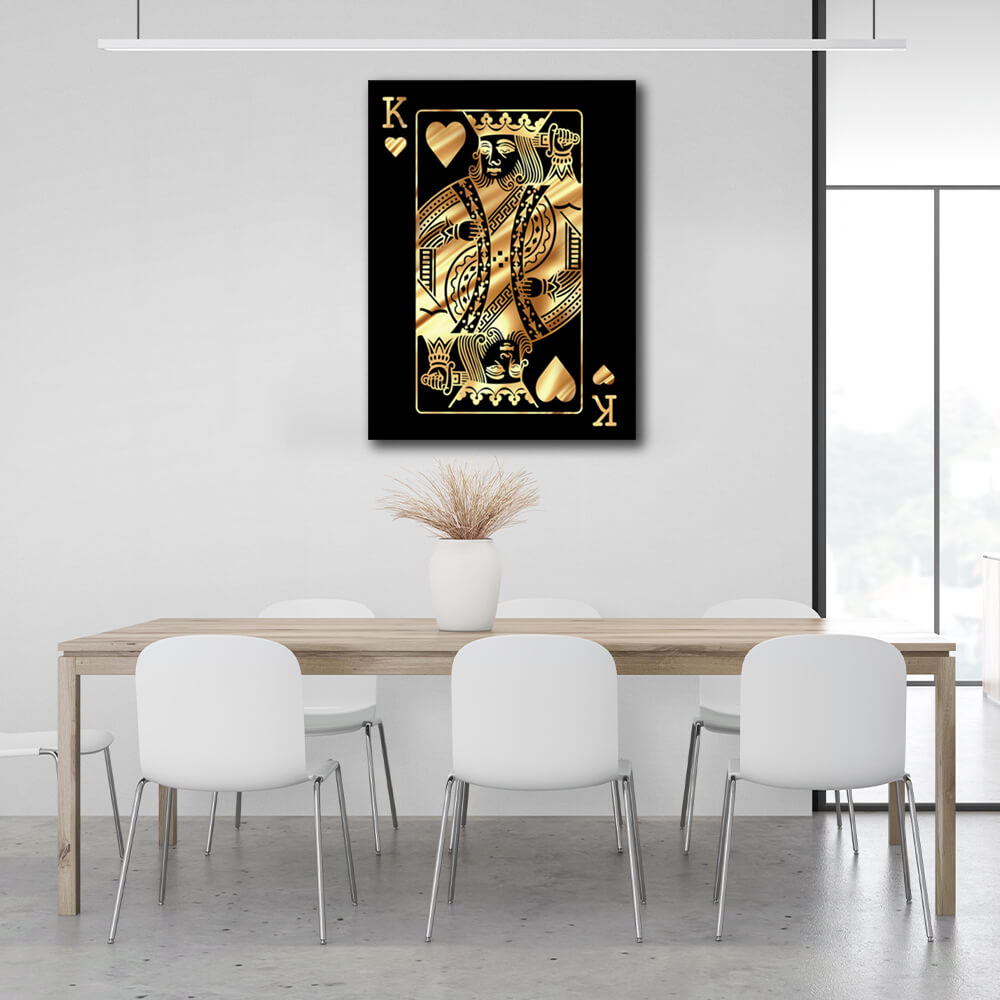 To motivate King Motivational Canvas Wall Art Print