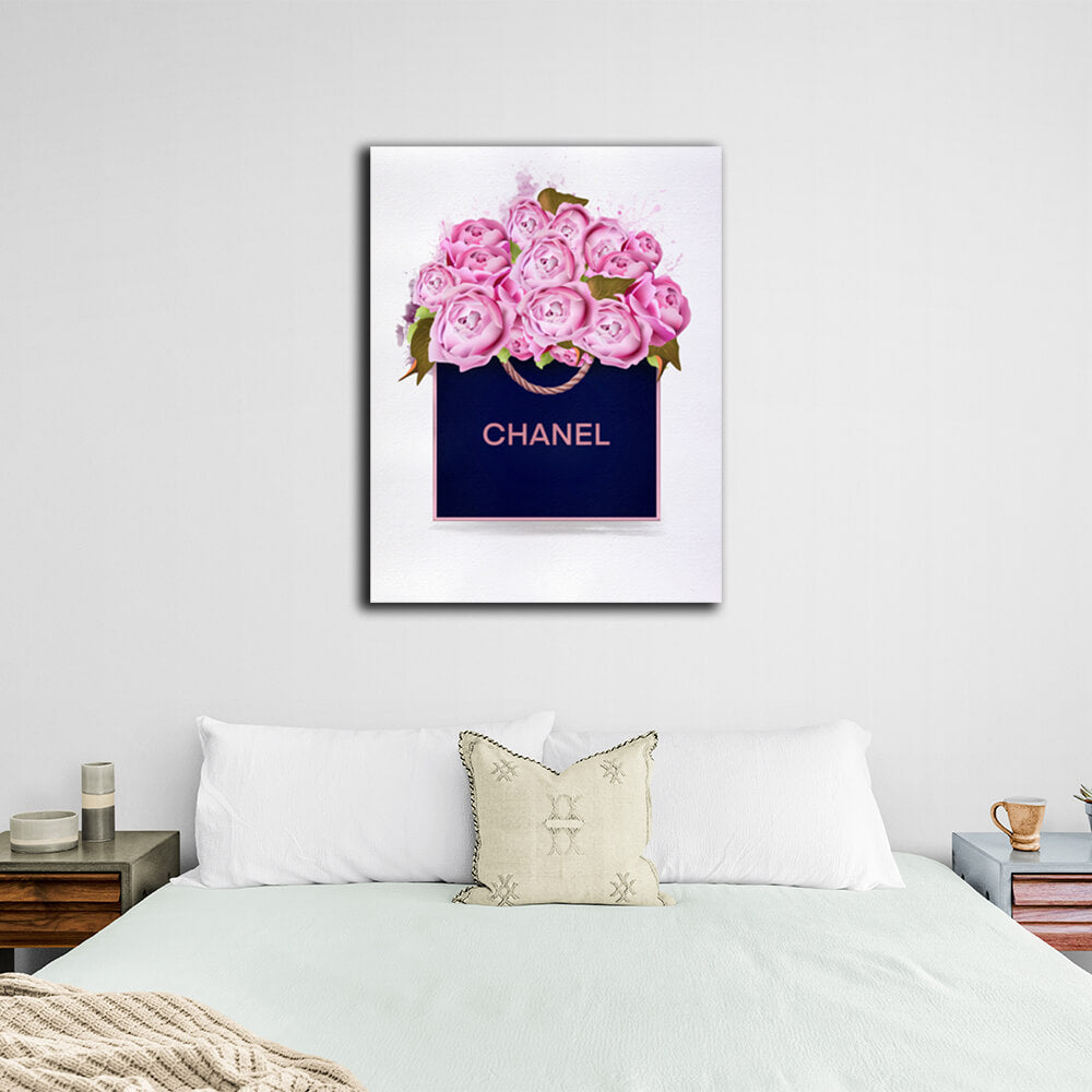 Interior Flower luxury Canvas Wall Art Print