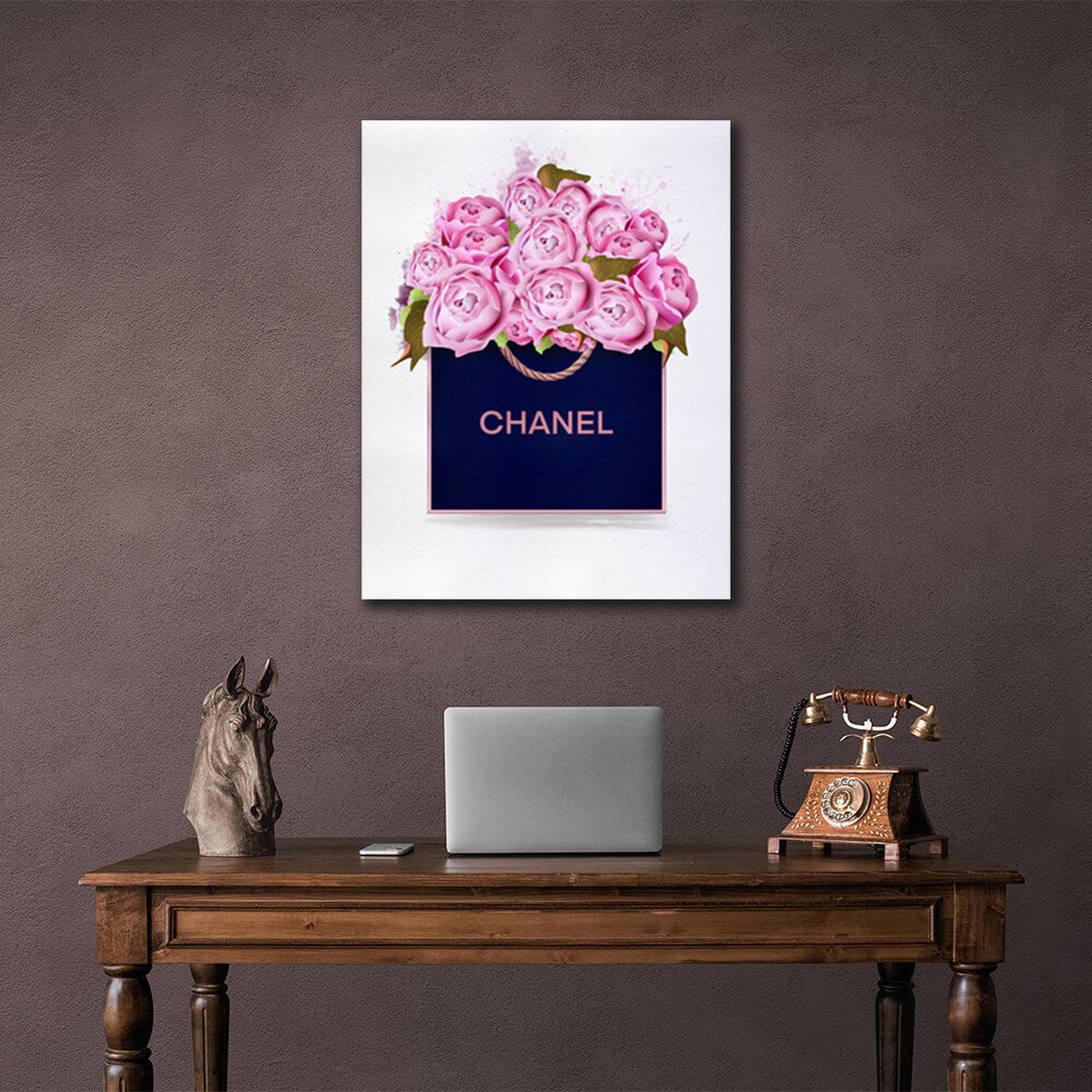 Interior Flower luxury Canvas Wall Art Print