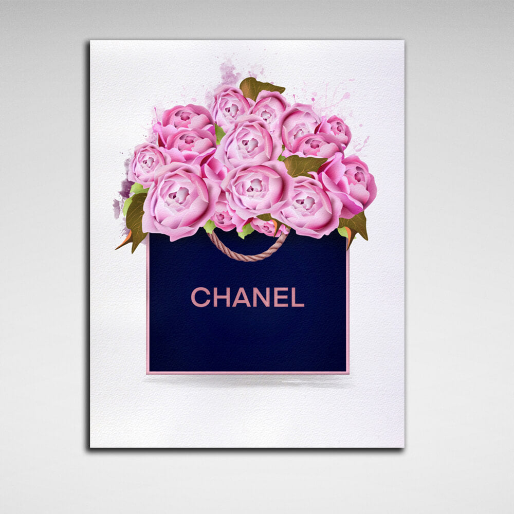 Interior Flower luxury Canvas Wall Art Print