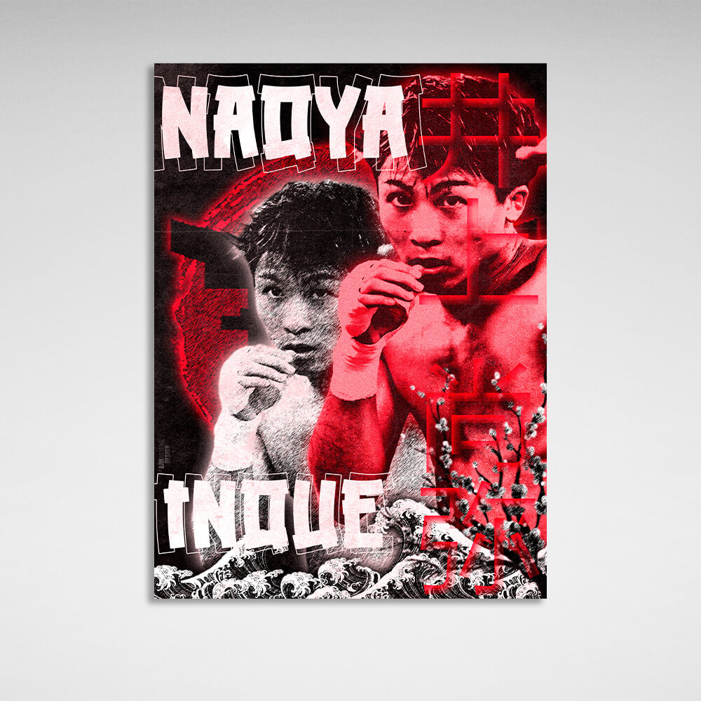 Boxer Naoya Inoue Leinwand-Kunstdruck