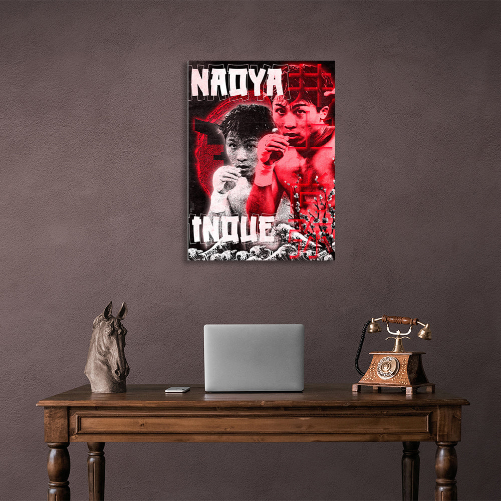 Boxer Naoya Inoue Leinwand-Kunstdruck