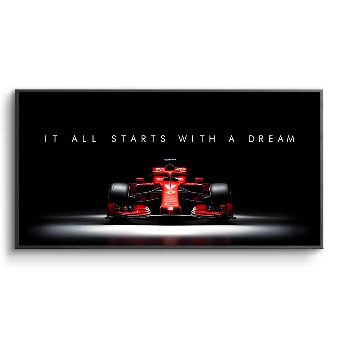 100 $ Pop-Art-Kunstdruck auf Leinwand