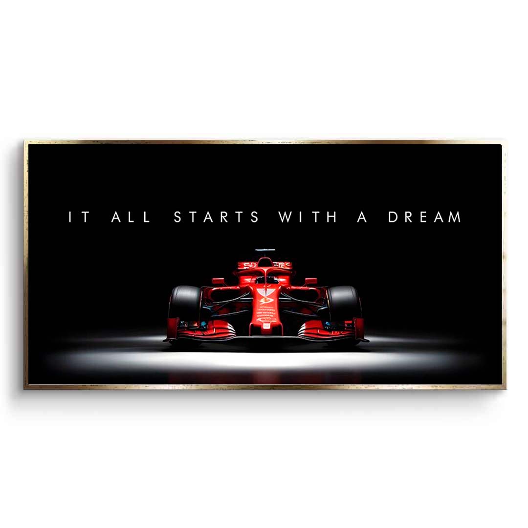 100 $ Pop-Art-Kunstdruck auf Leinwand