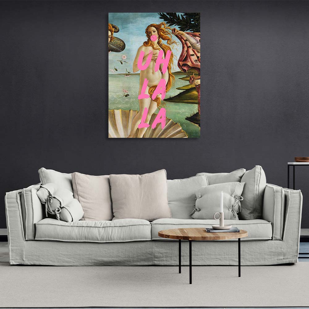 Canvas Wall Art Print Birth of Venus. Uh, la-la