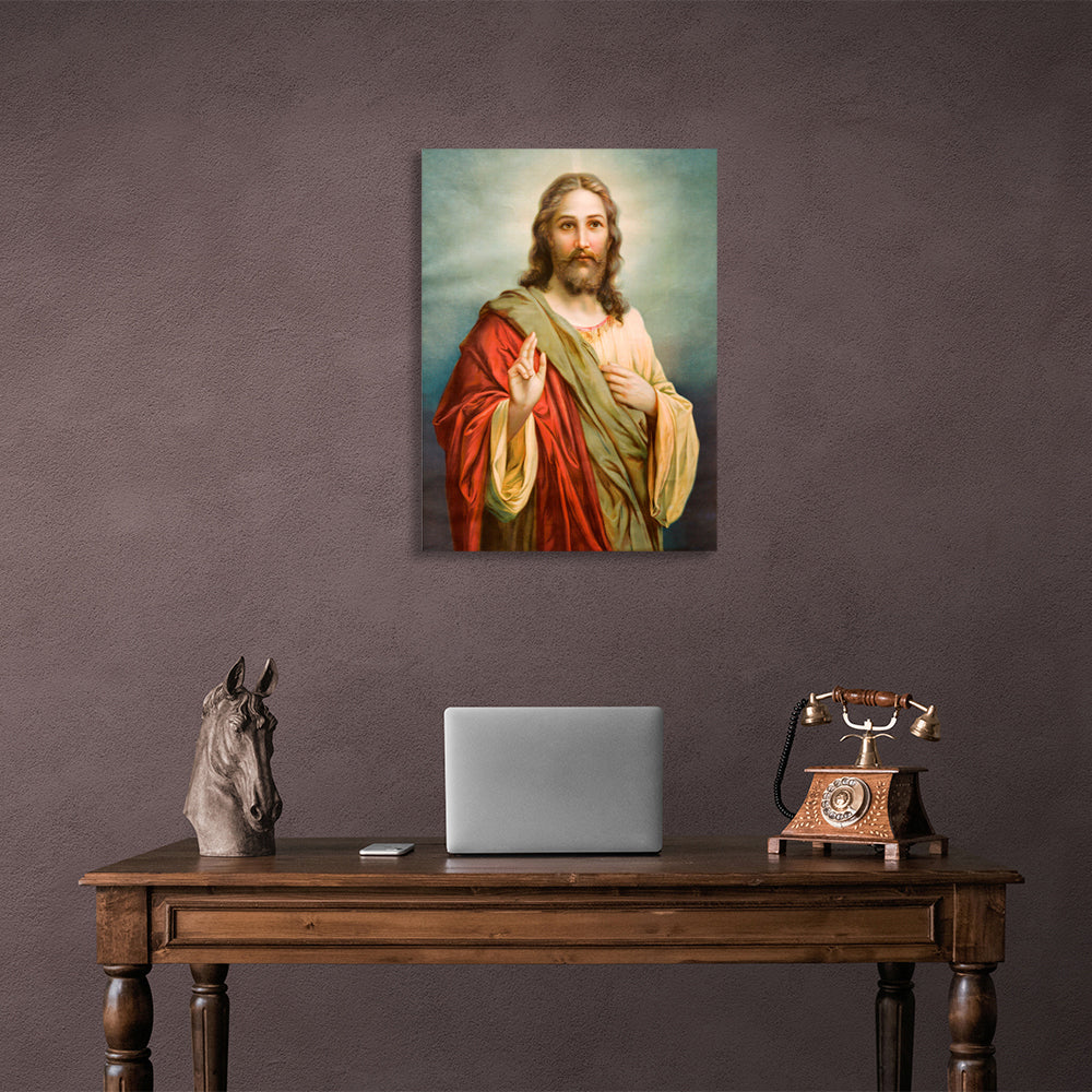 Religious Jesus Christ Canvas Wall Art Print