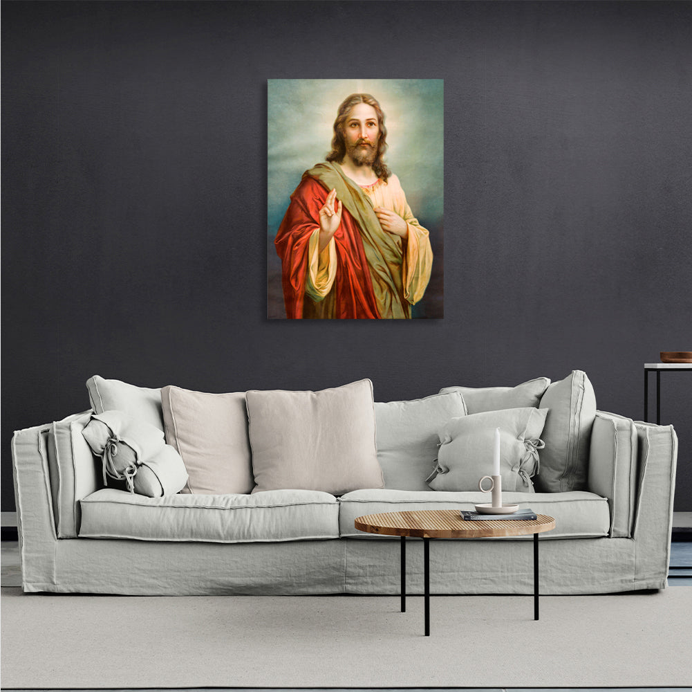 Religiöser Jesus Christus Leinwand-Kunstdruck