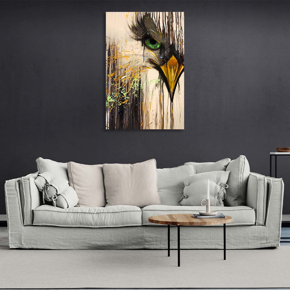 Eagle Canvas Wall Art Print