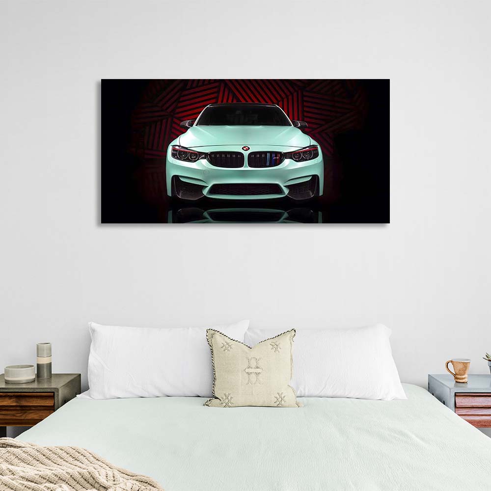 BMW M4 Kunstdruck auf Leinwand