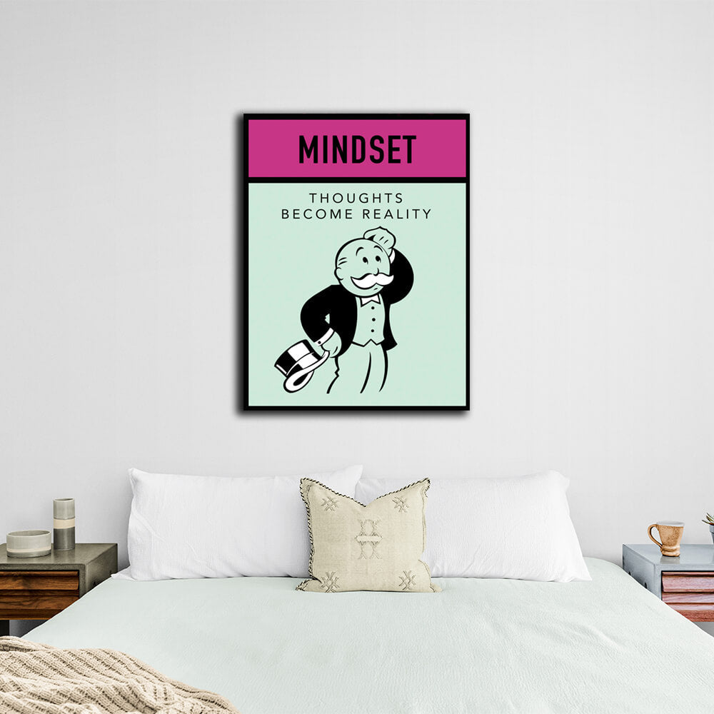 Leinwandbild „Monopoly Mindset“