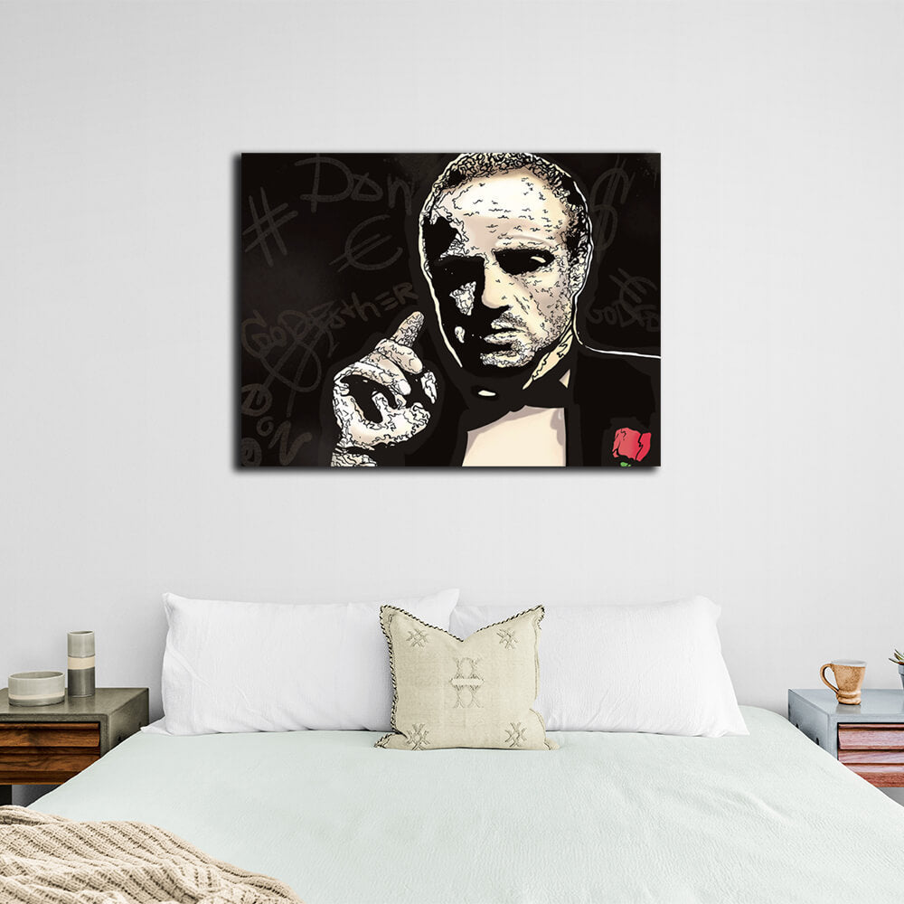 Godfather Canvas Wall Art Print