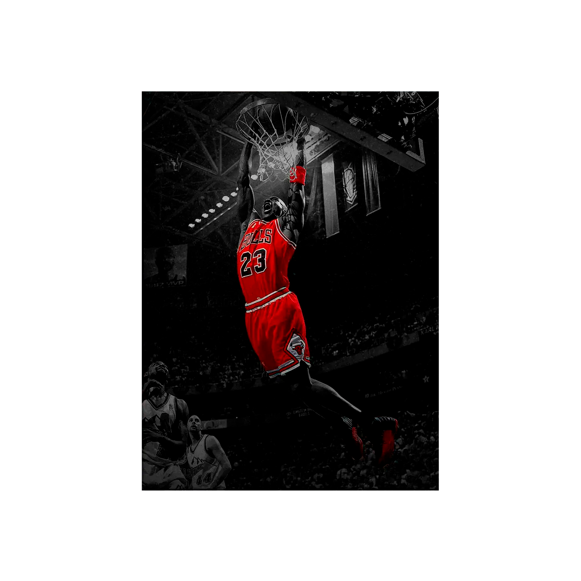 Kunstdruck auf Leinwand, Motiv: Weiße Boxhandschuhe auf weißem Hintergrund