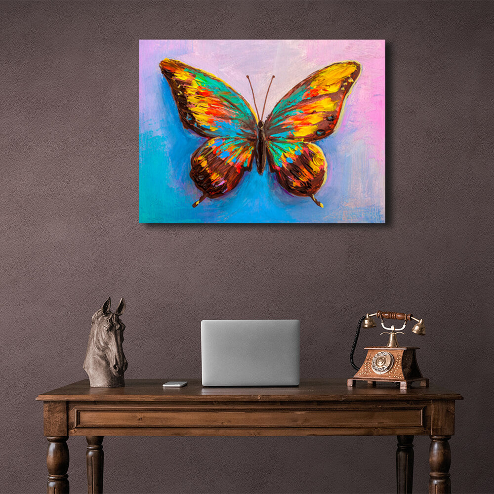 Butterfly Canvas Wall Art Print