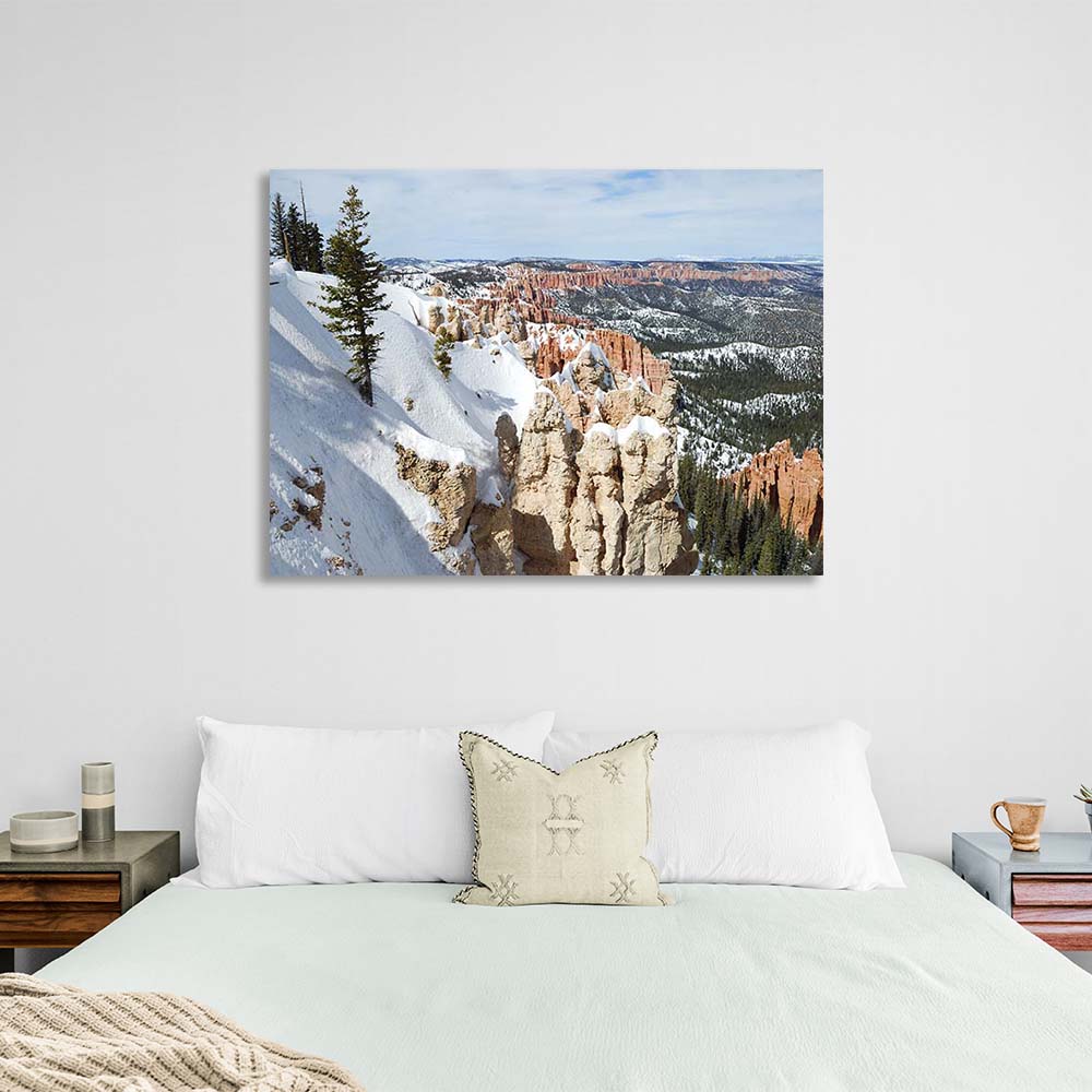 Leinwandbild Winter Bryce Canyon