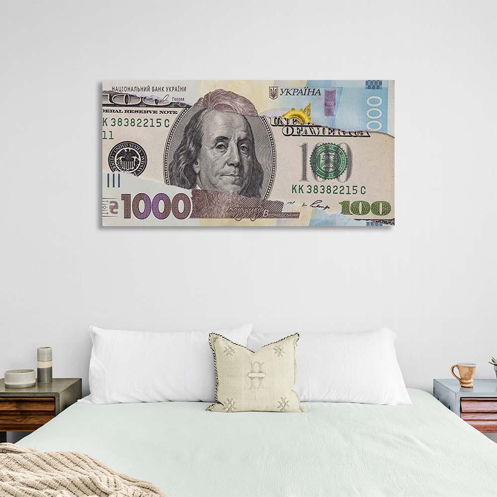 Inspirierender Kunstdruck auf Leinwand für die Wand $100 in ₴1000