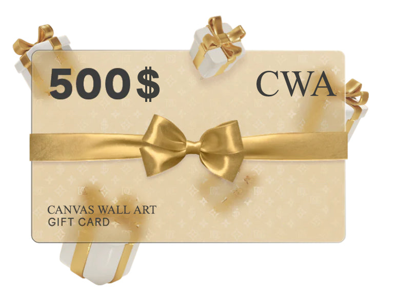 Canvas Wall Art Gift Card