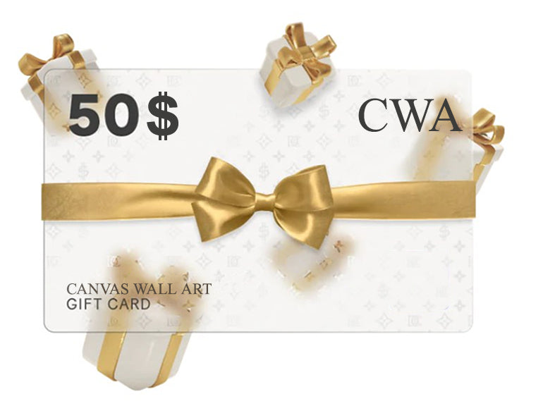 Canvas Wall Art Gift Card