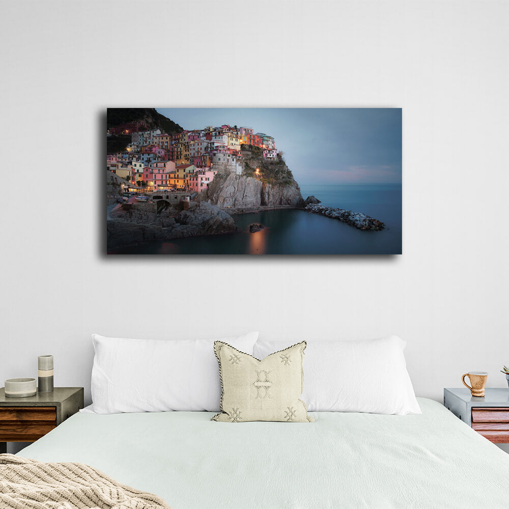 Leinwandbild „Stadt Cinque Terre“