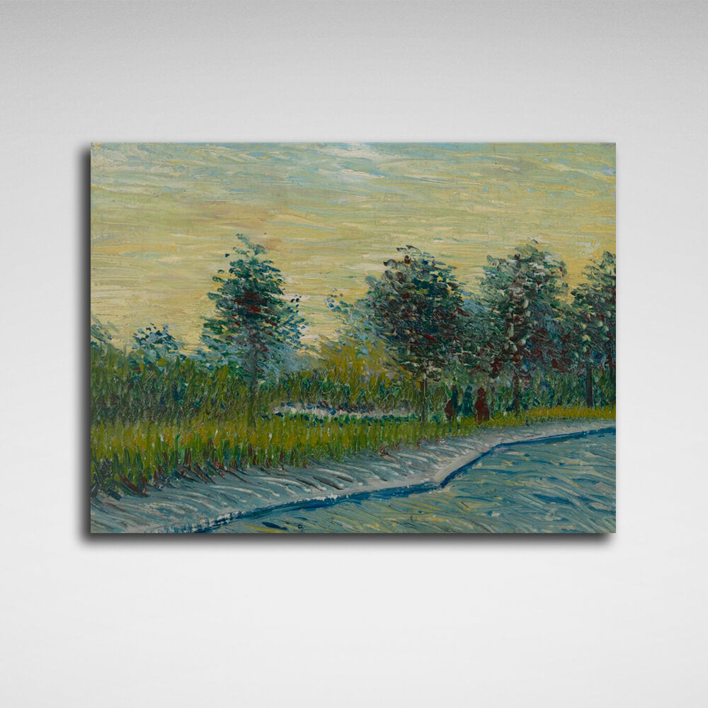 Reproduktion, Square St. Pierre bei Sonnenuntergang, Vincent van Goghi, Reproduktion, Leinwandbild, Wandbild