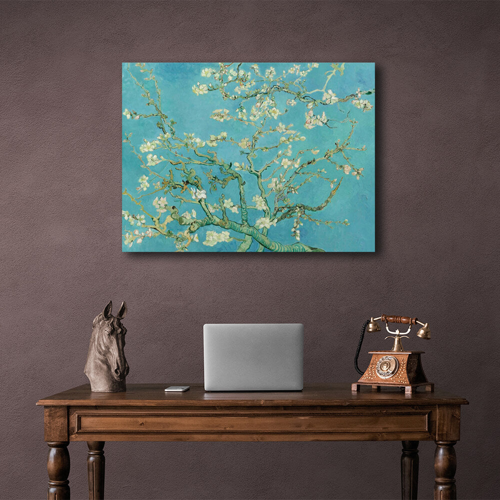 Reproduktion Mandelblüten Vincent van Gogh Reproduktion Leinwand Wand Kunstdruck