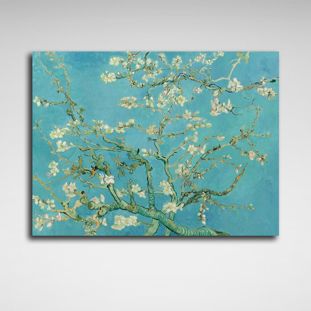 Reproduktion Mandelblüten Vincent van Gogh Reproduktion Leinwand Wand Kunstdruck