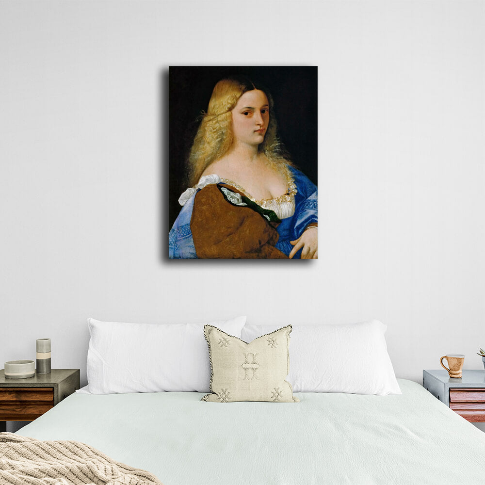 Reproduction Violante by Titian Reproduction Canvas Wall Art Print