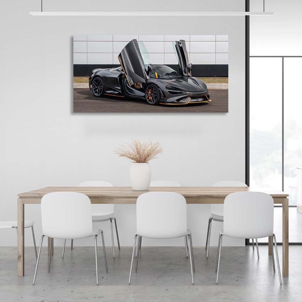 Leinwandbild, Wandbild, Auto, McLaren 765LT Spider Carbon Edition