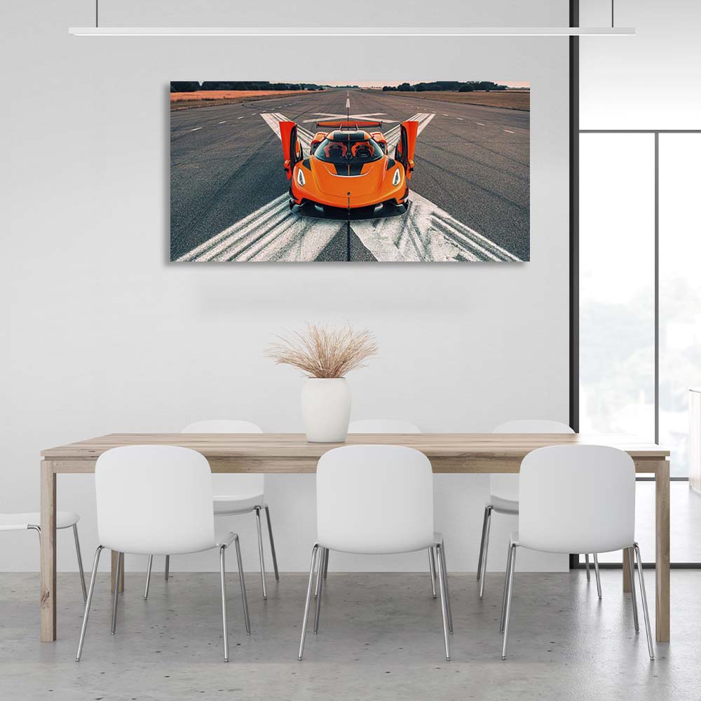 Kunstdruck auf Leinwand, Auto, Koenigsegg Agera RS