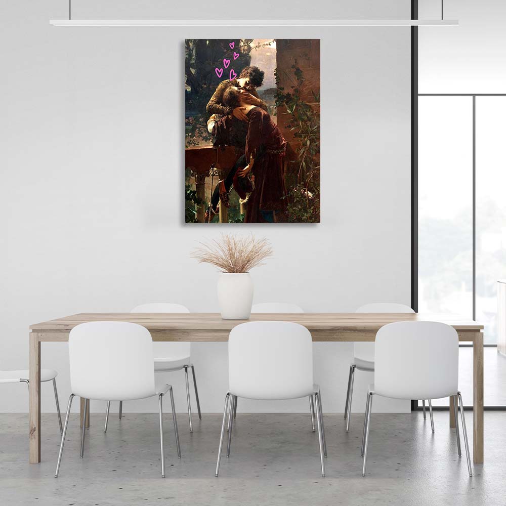 Canvas Wall Art Print Romeo and Juliet