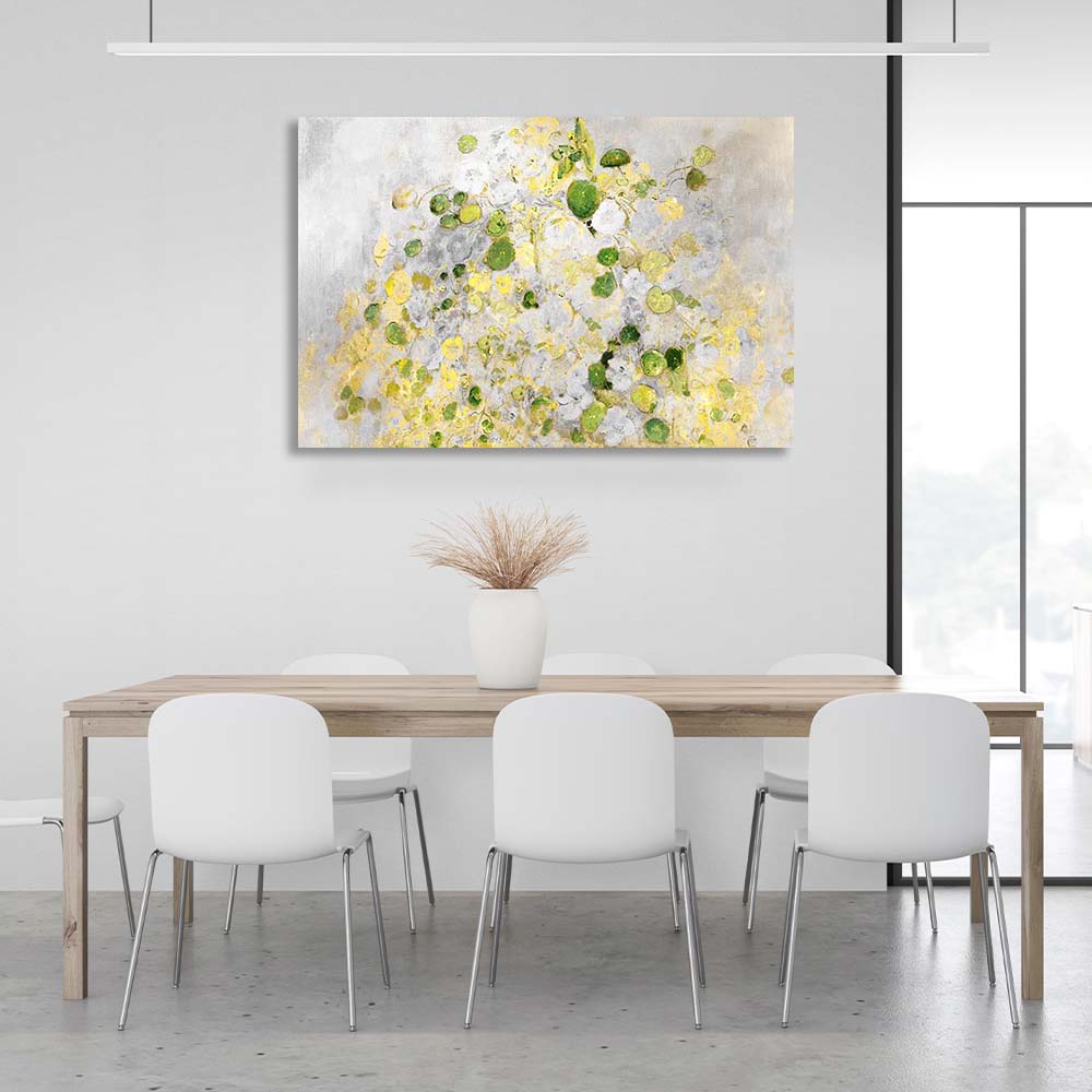 Leinwandbild, Wandbild, Aquarell, Strauß Wildblumen