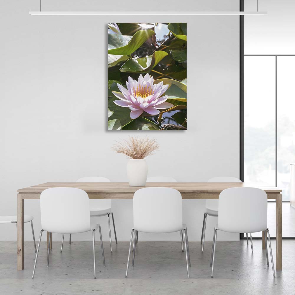 Canvas Wall Art Print Lotus Flower