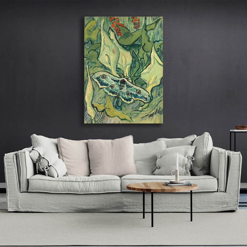 Reproduction The dead head worm Van Gogh Reproduction Canvas Wall Art Print