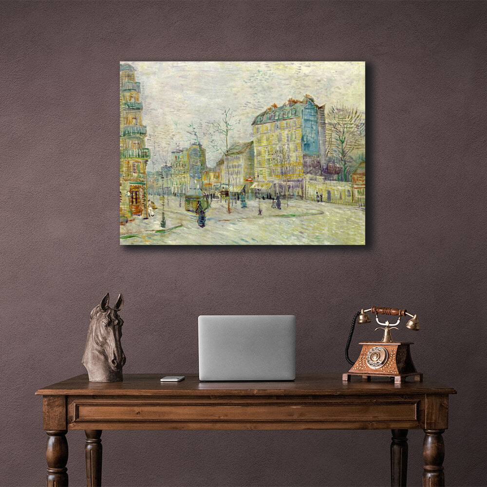 Reproduktion, Kishi Boulevard, Van Gogh, Reproduktion, Leinwandbild, Wandbild