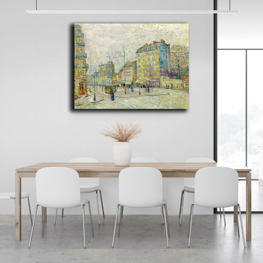 Reproduktion, Kishi Boulevard, Van Gogh, Reproduktion, Leinwandbild, Wandbild