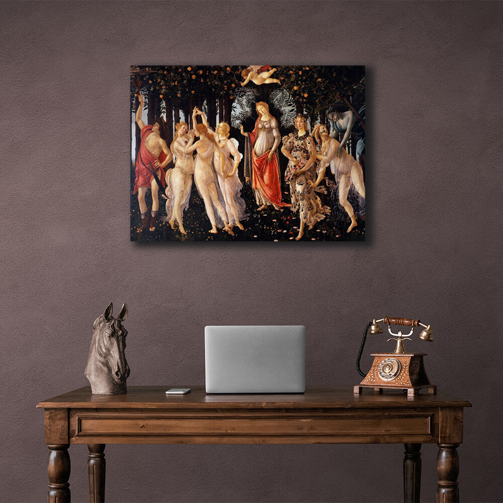 Reproduction Botticelli Spring Reproduction Canvas Wall Art Print