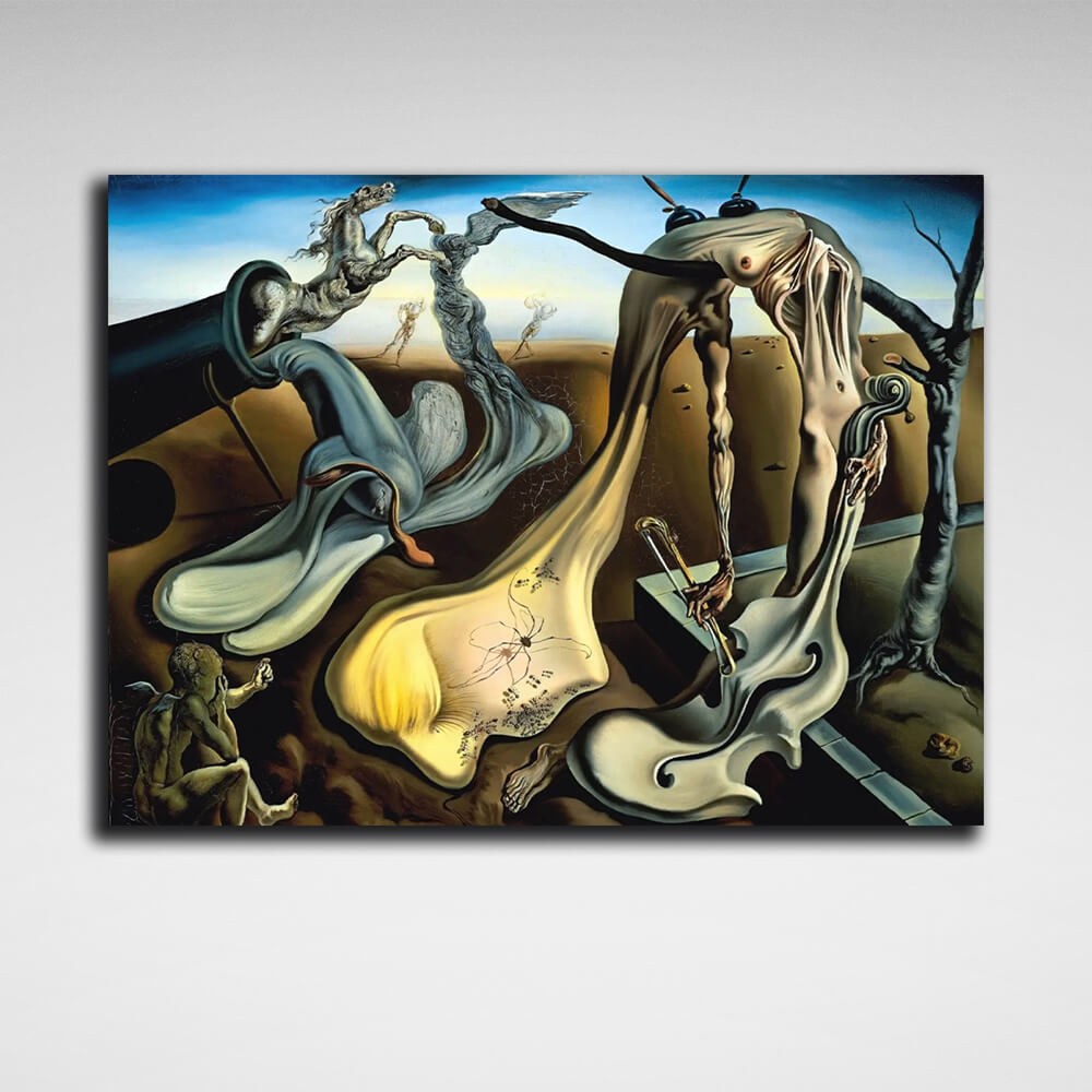 Reproduction The evening spider promises hope Salvador Dali Reproduction Canvas Wall Art Print