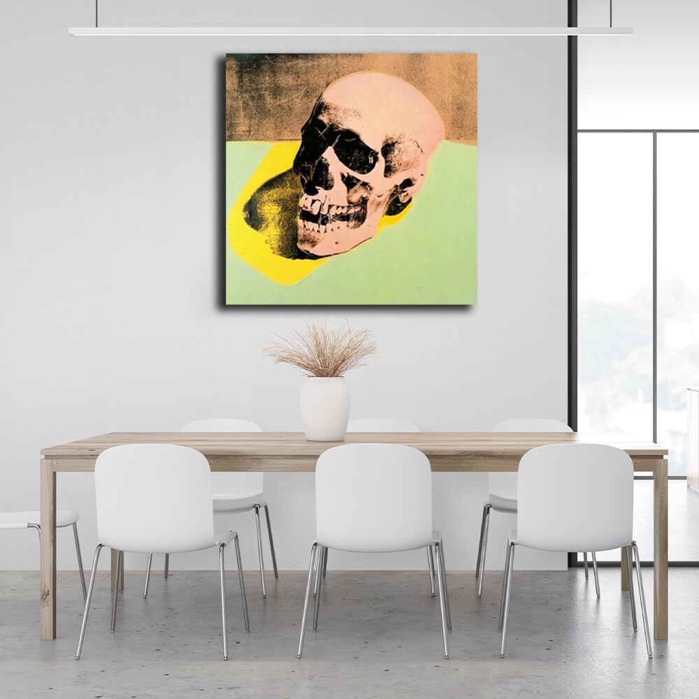 Reproduktion Der Totenkopf Reproduktion Leinwand Wand Kunstdruck