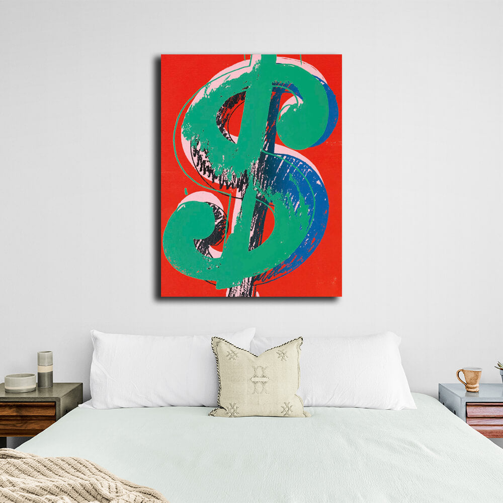 Reproduction Paper dollar Reproduction Canvas Wall Art Print