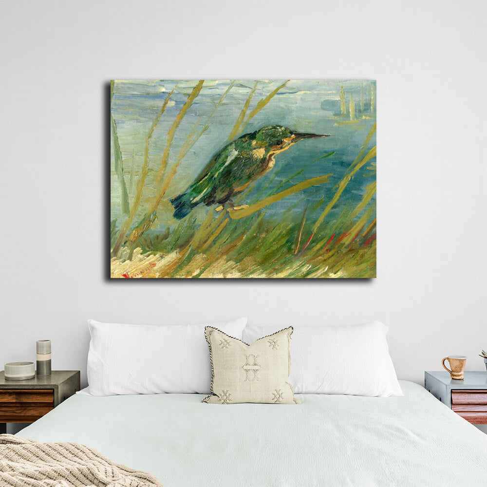 Reproduction Kingfisher Reproduction Canvas Wall Art Print