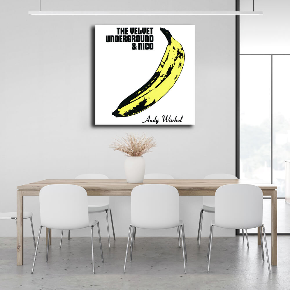 Reproduktion Banane Reproduktion Leinwand Wand Kunstdruck