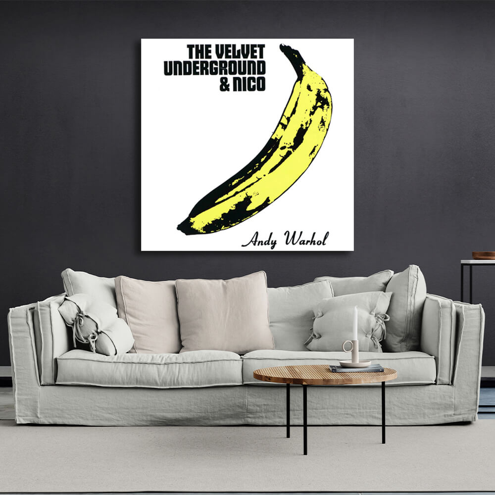 Reproduktion Banane Reproduktion Leinwand Wand Kunstdruck