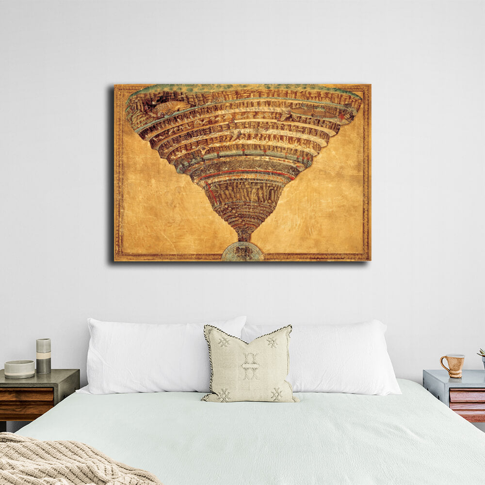 Reproduction Inferno Reproduction Canvas Wall Art Print