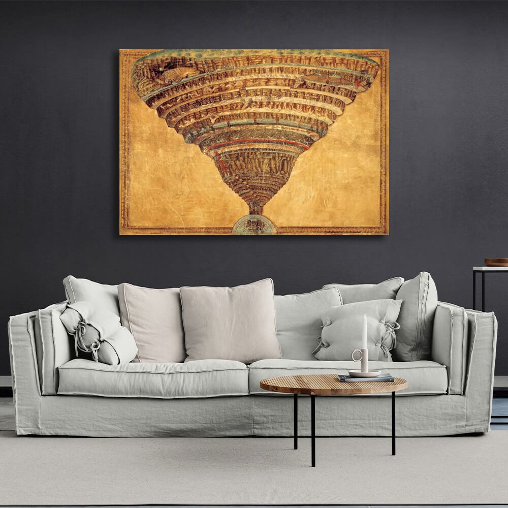 Reproduction Inferno Reproduction Canvas Wall Art Print