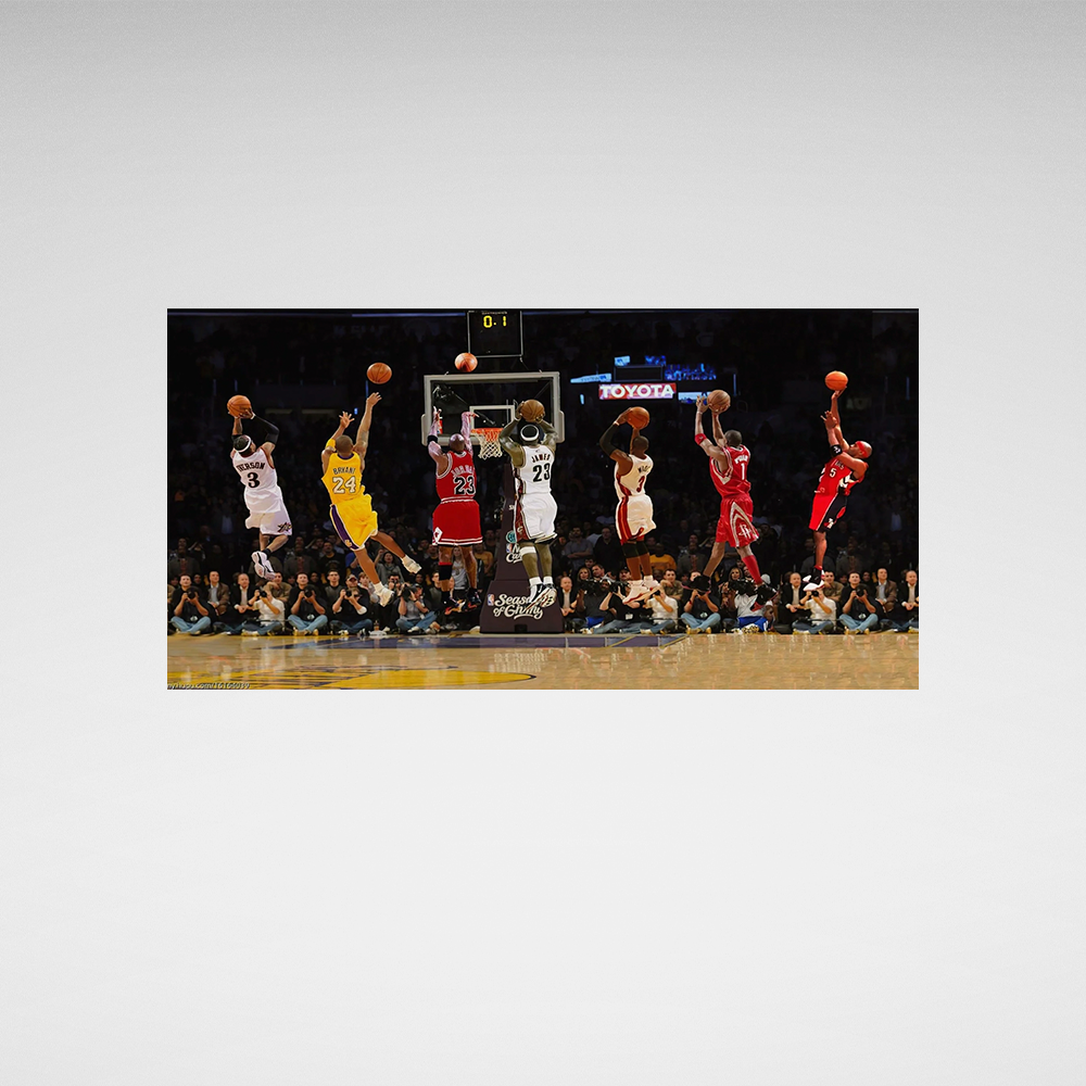 100 $ Pop-Art-Kunstdruck auf Leinwand