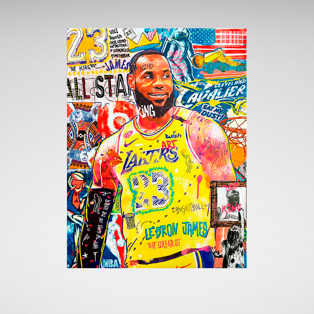 Kunstdruck auf Leinwand, Motiv: Weiße Boxhandschuhe auf weißem Hintergrund