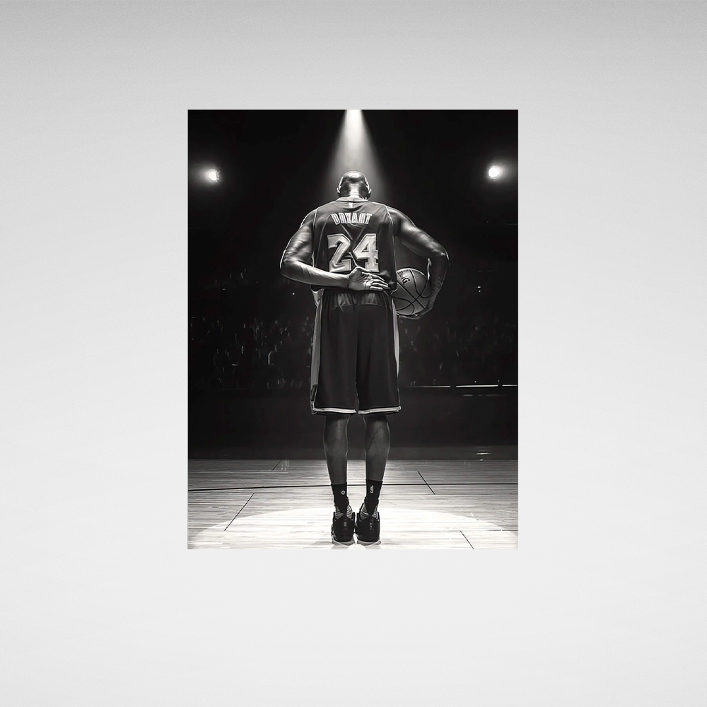 Moment of Greatness: Kobe Bryant #24 Canvas Wall Art Print